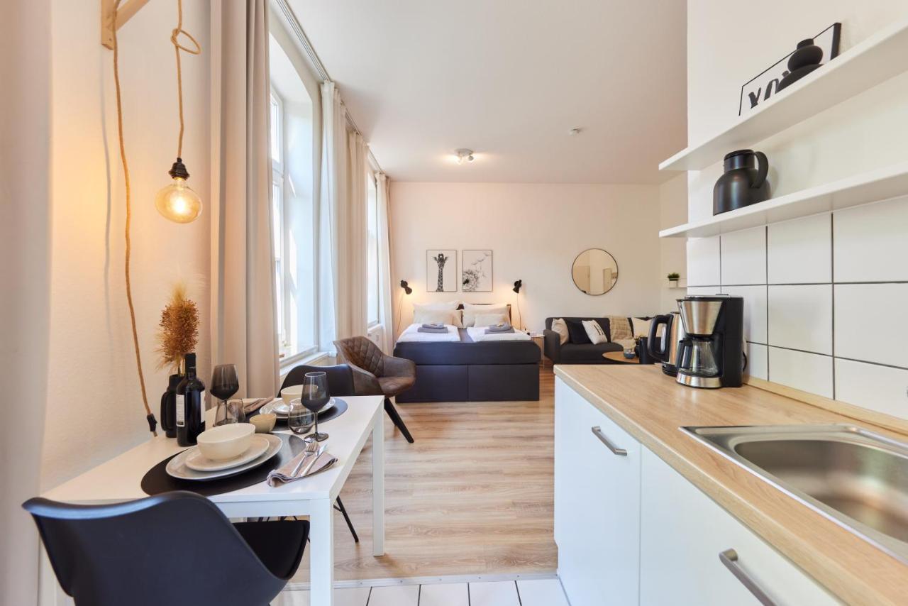 Studio3 Zentral Und Ruhig Mit Parkplatz, 5 Min Z Bali-T Und Gop, Boxspringbett Bad Oeynhausen Luaran gambar