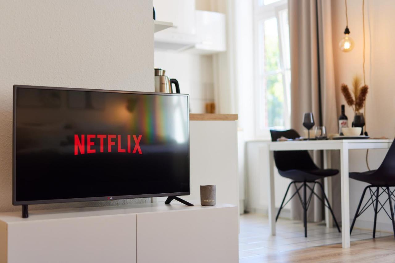 Studio3 Zentral Und Ruhig Mit Parkplatz, 5 Min Z Bali-T Und Gop, Boxspringbett Bad Oeynhausen Luaran gambar